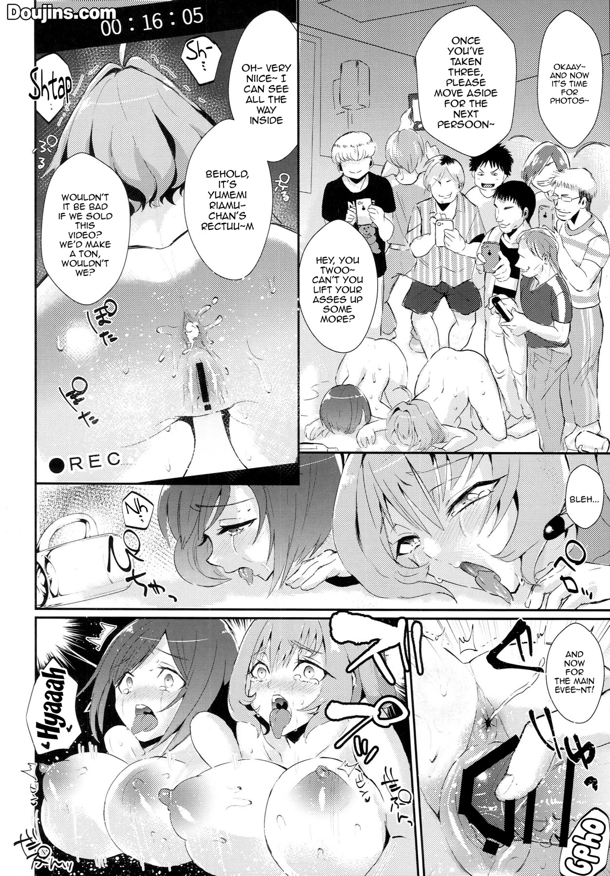 Hentai Manga Comic-Miku and Riamu's Super Fucky-Fuck Newcomer Welcome Party!-Read-17